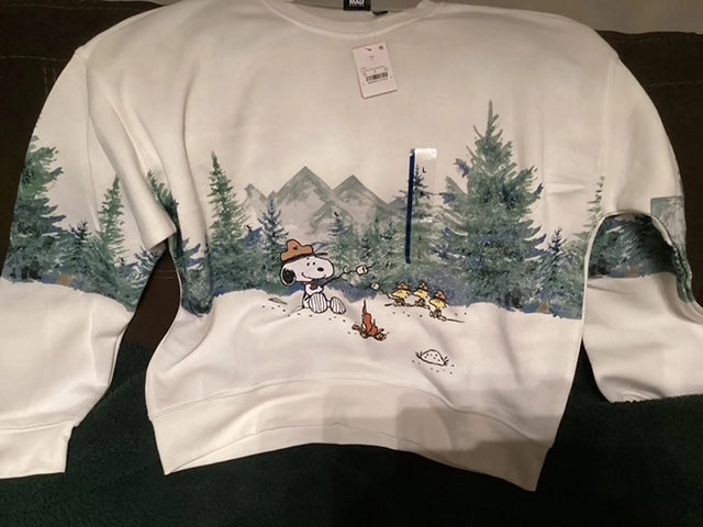 zenvy" snoopy sweatshirt